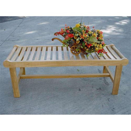 Anderson Teak Bh-748b Cambridge 2-seater Backless Bench