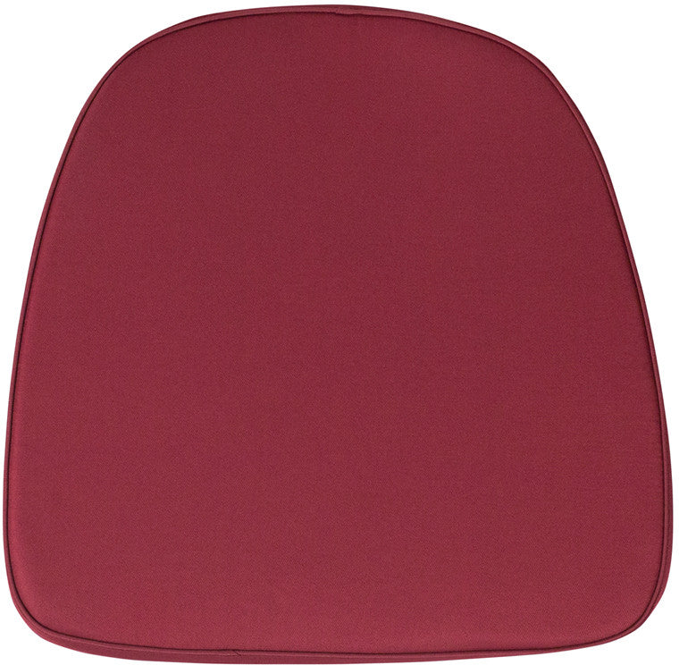 Flash Furniture Bh-burg-gg Soft Burgundy Fabric Chiavari Chair Cushion