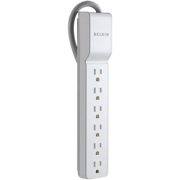Belkin Be106000-2.5 6-outlet Home/office Surge Protector (2.5ft Cord)