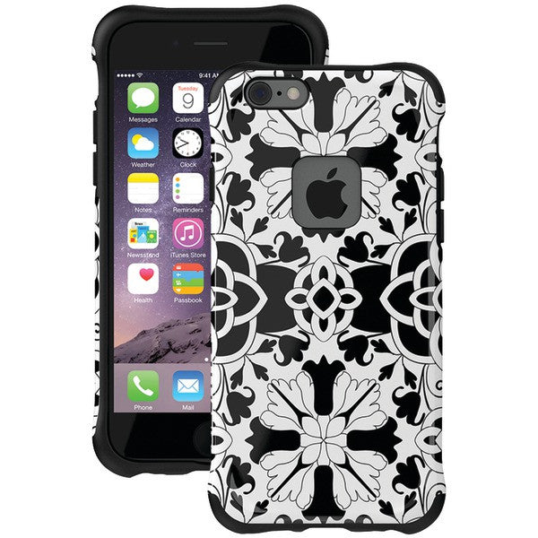 Ballistic Case Co. Ut1667-b32n Iphone 6/6s Urbanite Select Case (black Textured Tpu With Lotus Blossom Pattern)