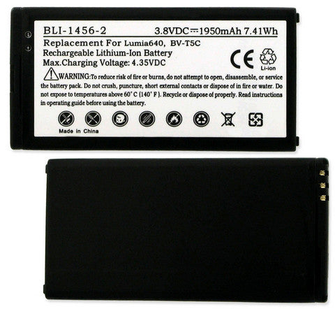 Empire Scientific Bli-1456-2 Nokia Bv-t5c 3.8v 1950mah Li-ion Battery