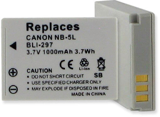 Empire Scientific Bli-297 Canon Nb-5l Li-ion 1000mah