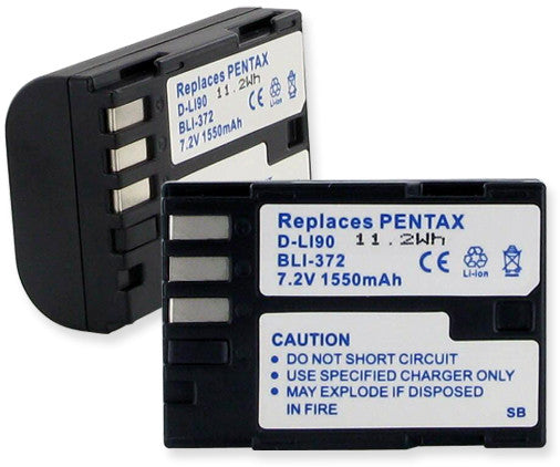 Empire Scientific Bli-372 Pentax D-li90 Li-ion 1550mah