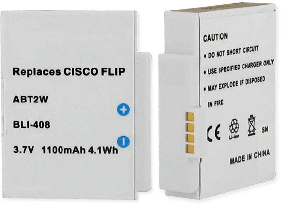 Empire Scientific Bli-408 Cisco Flip Abt2w 3.7v 1100mah