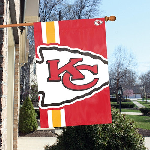 Party Animal, Inc. Blkc Kansas City Chiefs Bold Logo Banner