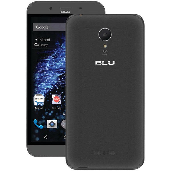 Blu Products D850qbk Studio Xl Unlocked Smartphone (black)