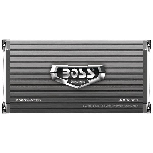 Boss Audio Systems Ar3000d Armor Series 3,000-watt Monoblock Class D Power Amp