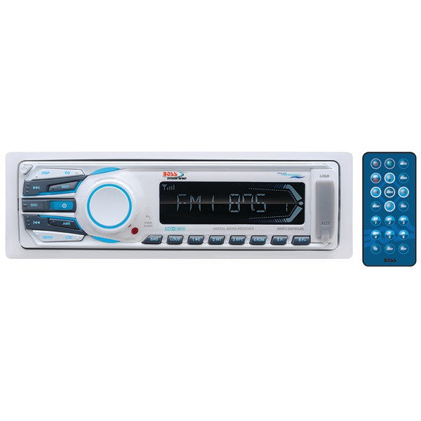 Boss Audio Systems Mr1306ua Marine Single-din In-dash Mechless Am/fm Receiver