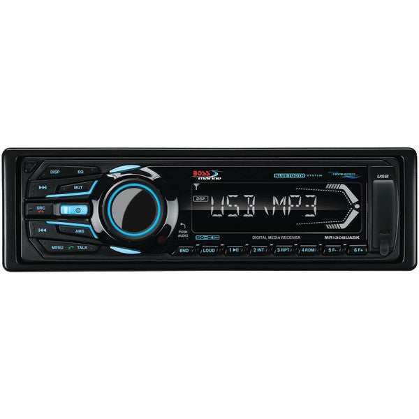 Boss Audio Systems Mr1308uabk Marine Single-din In-dash Mechless Am/fm Receiver With Bluetooth (black)