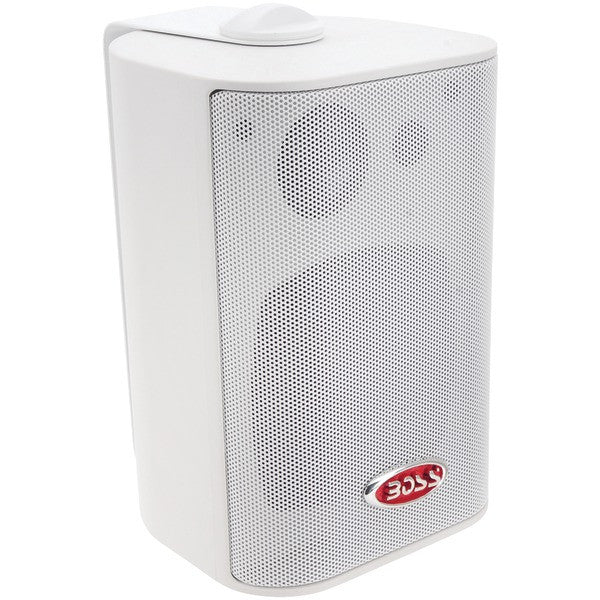 Boss Audio Systems Mr4.3w 4" Indoor/outdoor 3-way Speakers (white)