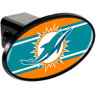 Miami Dolphins Trailer Hitch Cover