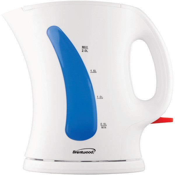 Brentwood Appliances Kt-1620 2.0 Liter Cordless Plastic Tea Kettle