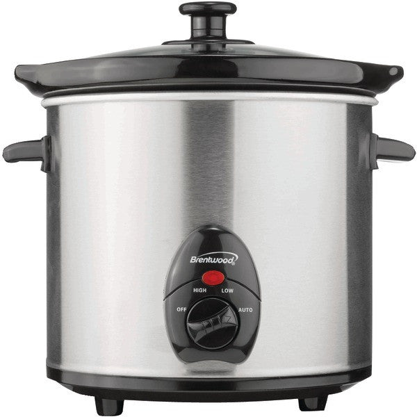 Brentwood Appliances Sc-130s 3-quart Slow Cooker (stainless Steel)