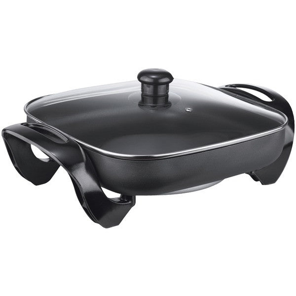 Brentwood Appliances Sk-65 Electric Skillet With Glass Lid (1,300w; 12")