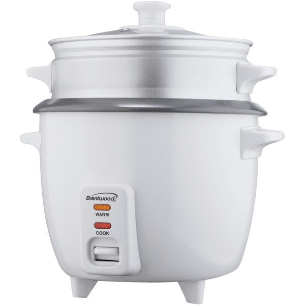 Brentwood Appliances Ts-480s Rice Cooker With Steamer (15 Cups; 900w)