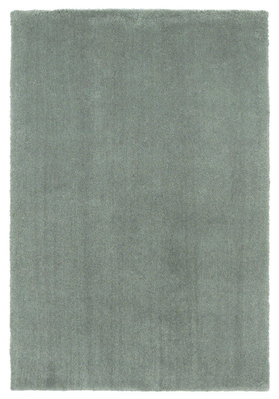 Kas Rugs Bliss 1565 Slate Shag Hand-woven & Other 100% Polyester 2