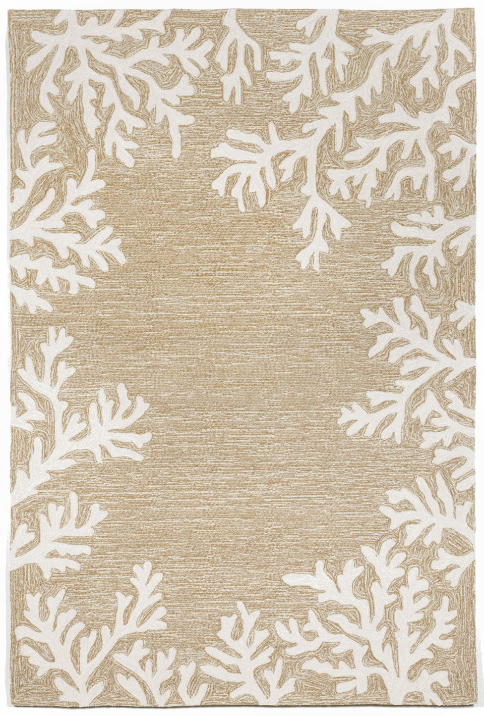 Trans-ocean Imports Cap71162012 Capri Collection Natural Finish Everywear Rug