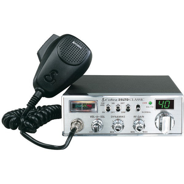 Cobra 25 Ltd 40-channel Classic Cb Radio With Dynamike Gain Control