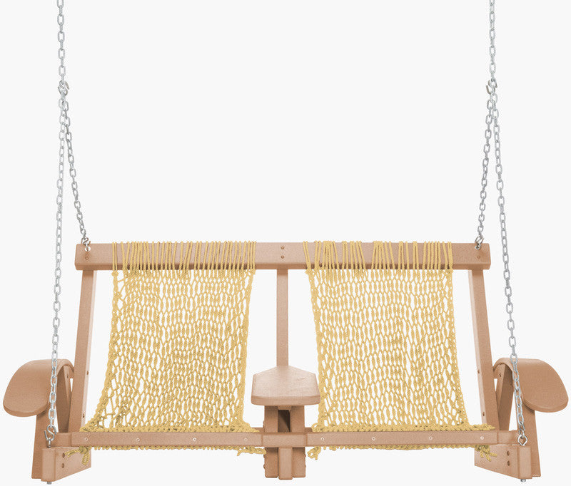 Pawleys Island Hammocks Ccddstancd Coastal Duracord Cedar Swing-tan Rope