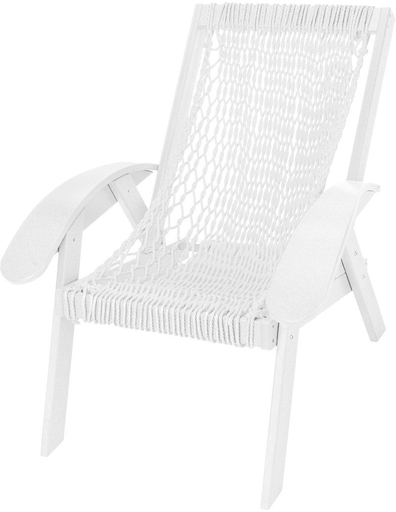Pawleys Island Hammocks Ccscpwh Coastal Duracord White Chair-white Rope (w 31.5 X H 36.5 In.)