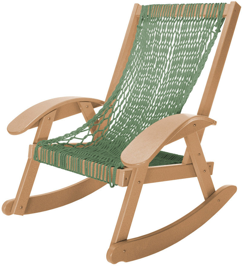 Pawleys Island Hammocks Ccsrmdwcd Coastal Duracord Cedar Rocker-meadow Rope (w 31.5 X H 36.5 In.)