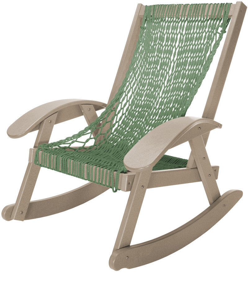 Pawleys Island Hammocks Ccsrmdwww Coastal Duracord Weatherwood Rocker-meadow Rope (w 31.5 X H 36.5 In.)