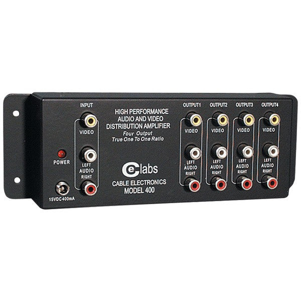 Ce Labs Av 400 Prograde Composite A/v Distribution Amp (1 Input – 4 Output)