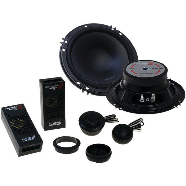 Cerwin-vega Mobile Xed650c Xed 6.5" 350-watt Component Speaker System