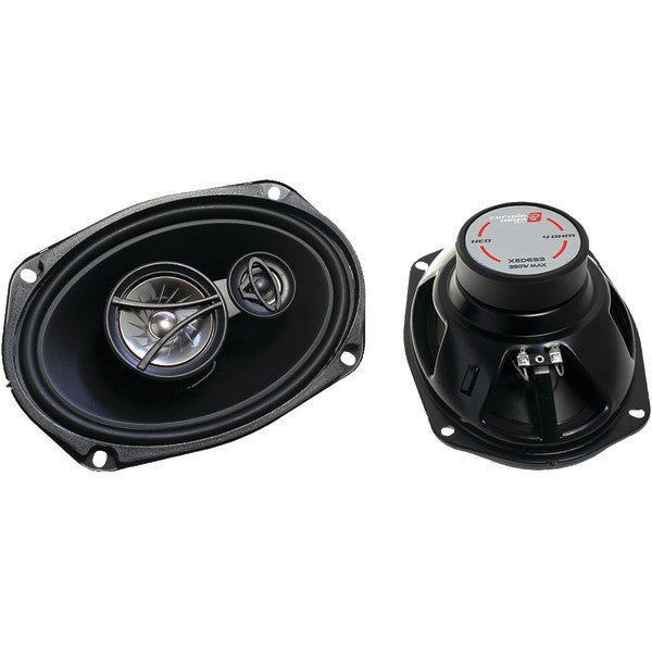 Cerwin-vega Mobile Xed693 Xed Coaxial Speakers (3 Way, 6" X 9")