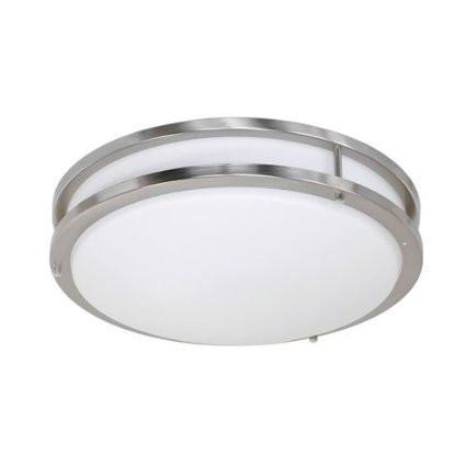 Jesco Cm403s-30-ch Contemporary Round Led Ceiling & Ada Wall Mount