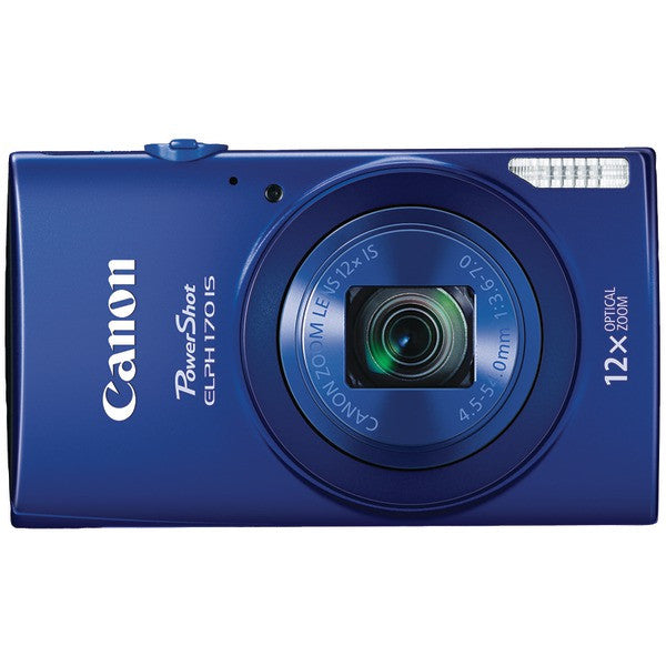 Canon 0130c001 20.0-megapixel Powershot Elph 170 Is Digital Camera (blue)