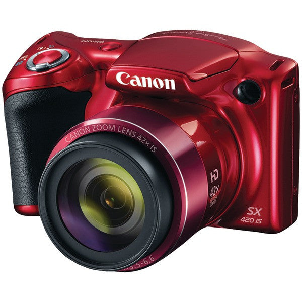 Canon 1069c001 20.0-megapixel Powershot Sx420 Is Digital Camera (red)
