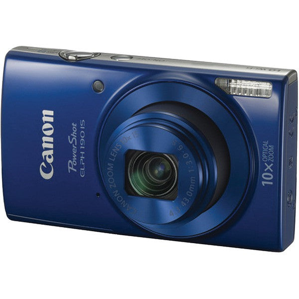Canon 1090c001 20.0-megapixel Powershot Elph 190 Is Camera (blue)