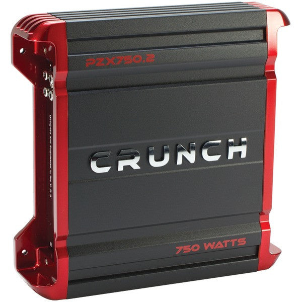 Crunch Pzx750.2 Powerzone 2-channel Class Ab Amp (750 Watts)