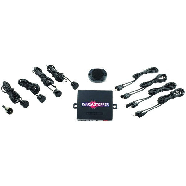 Crimestopper Security Products Ca-5009.ii.mbs Backstopper Rear Parking-assist System With Audible Alert & Metal Sensors