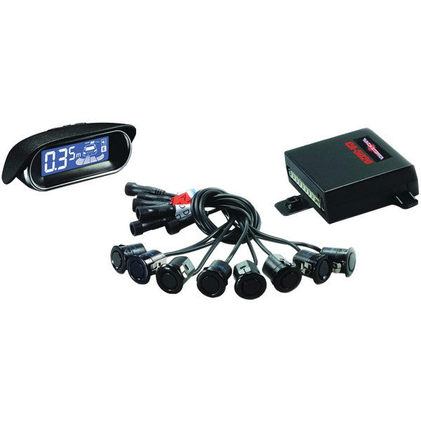 Crimestopper Security Products Ca-5020.matt.2 Front/rear Parking-assist System With Lcd Display & Matte Sensors