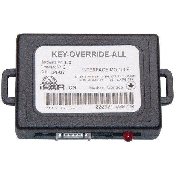 Crimestopper Security Products Keyoverrideall Key Override Databus Data Port