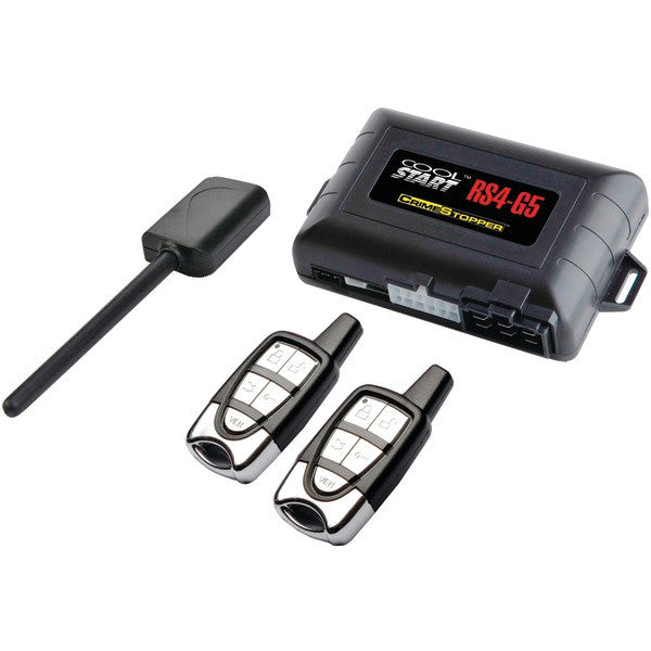 Crimestopper Security Products Rs4-g5 Cool Start 1-way 5-button Remote-start & Keyless-entry System With Trunk Pop