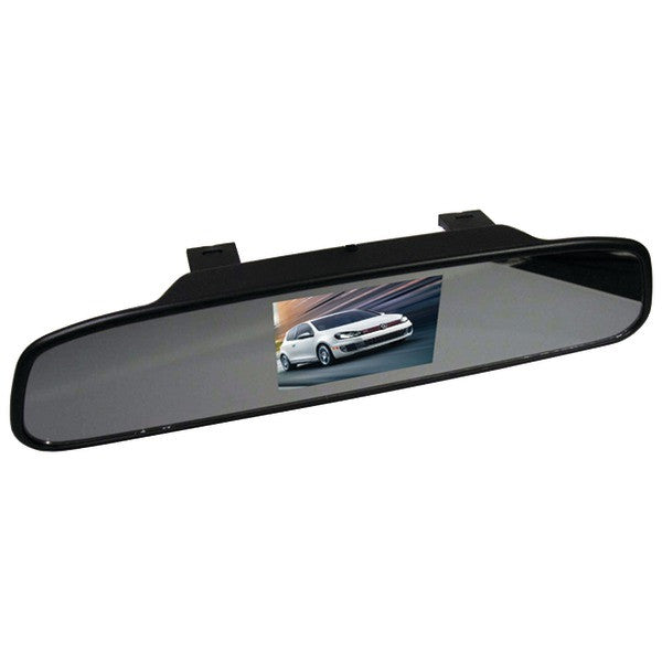 Crimestopper Security Products Sv-9151 Retrofit Clip-on Mirror With 4.3" Screen