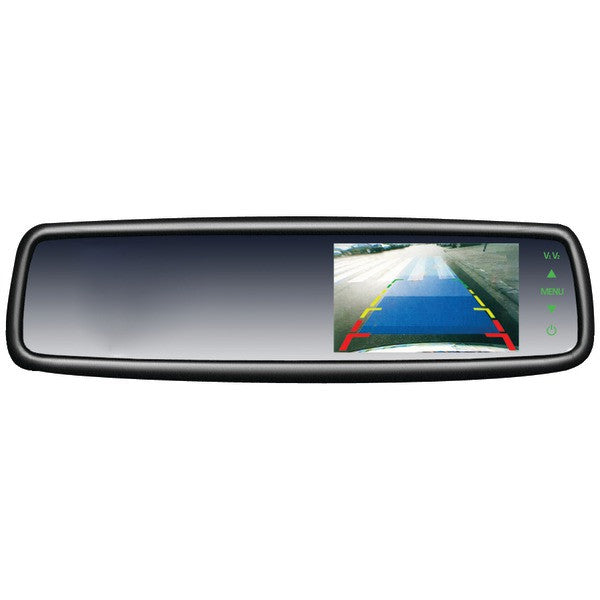Crimestopper Security Products Sv-9153 Oem Replacement-style Mirror With 4.3" Screen