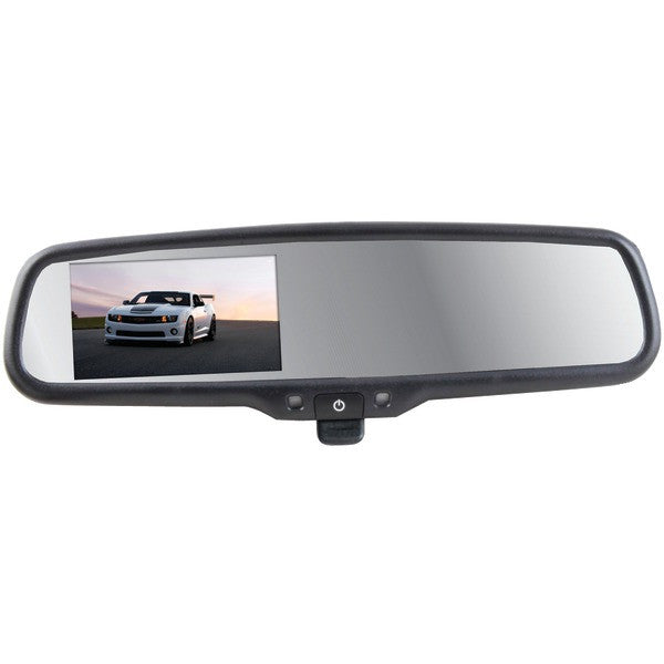 Crimestopper Security Products Sv-9157 Oem Replacement-style Mirror With 4.3" Screen & Manual-dimming Switch