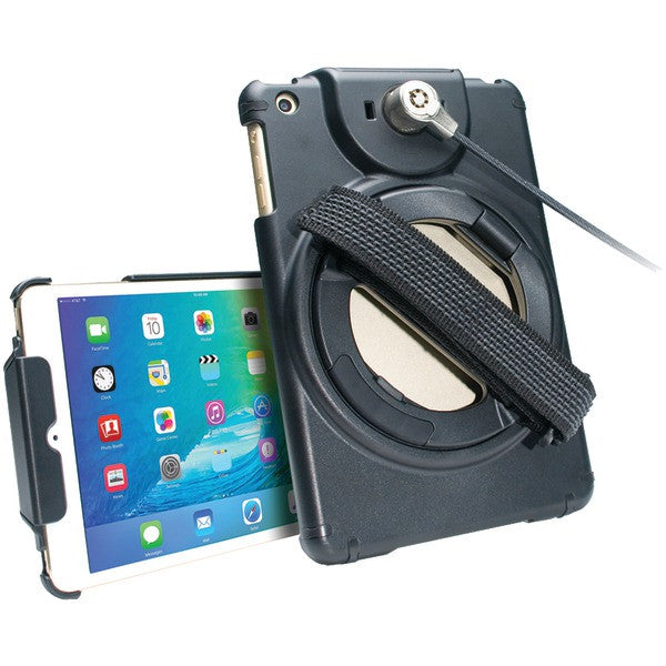 Cta Digital Pad-acgm Ipad Mini/ipad Mini 2/ipad Mini 3/ipad Mini 4 Antitheft Case With Built-in Grip Stand