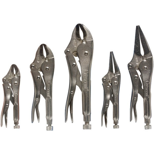 Crescent Clp5set 5-piece Locking Pliers Set