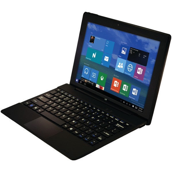 Proscan Plt1090-k 10.1" Windows 10 32gb Tablet With 2-in-1 Hard Case & Keyboard