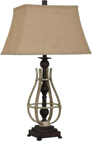 Crestview Collection CVAER681 Braxton Table Lamp 13/10 X 19/13 X 12