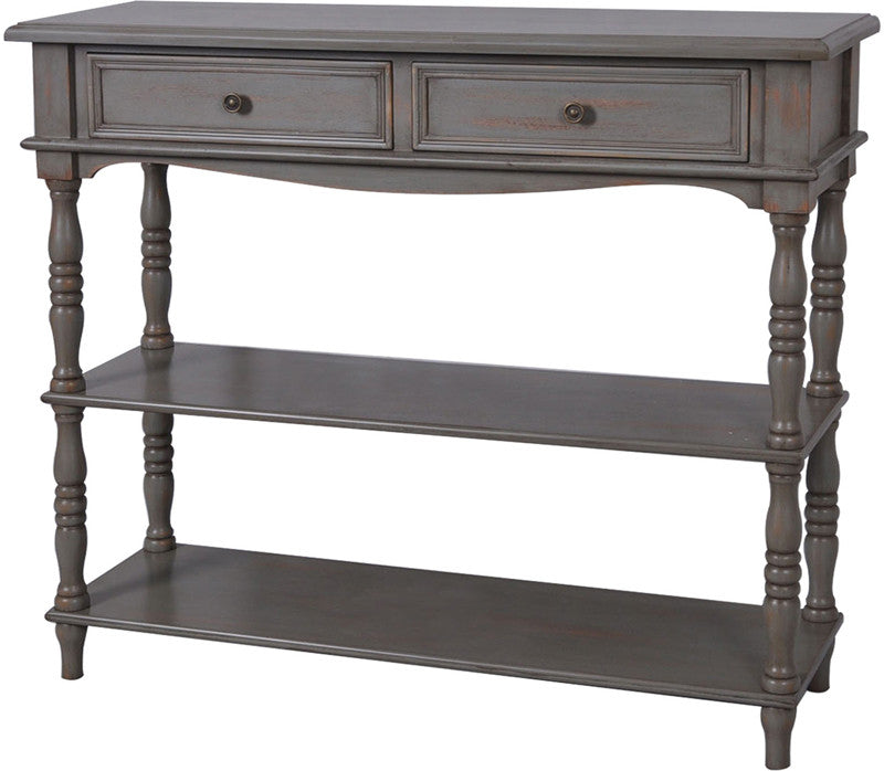 Crestview Collection Cvfzr854 Waverly 2 Drawer Console Table 42 X 13 X 36