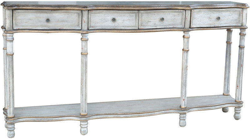 Crestview Collection Cvfzr912 Victoria 3 Drawer Console Table 68 X 12.25 X 34