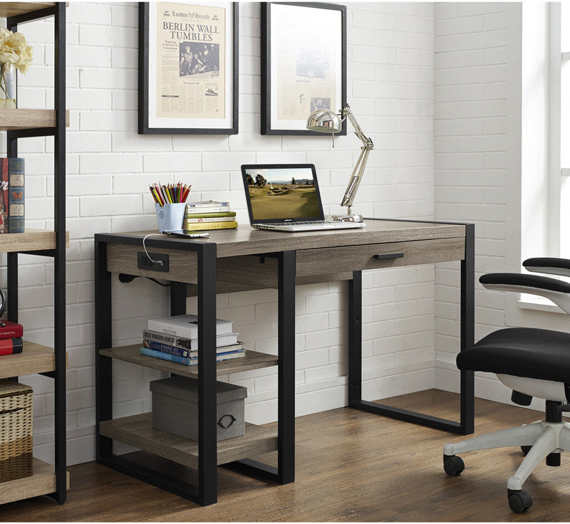 Walker Edison D48ubc30ag 48" Urban Blend Computer Desk