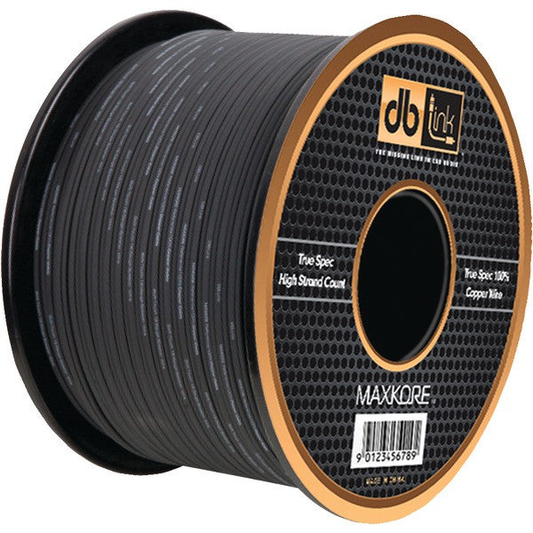 Db Link Mksw10bk100 Maxkore Black Soft-touch 100% Ofc Copper Speaker Wire (10 Gauge, 100ft)