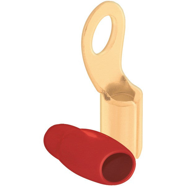 Db Link Rt020gr 0-gauge 5/16" Gold-plated Ring Terminals, 20 Pk (red)